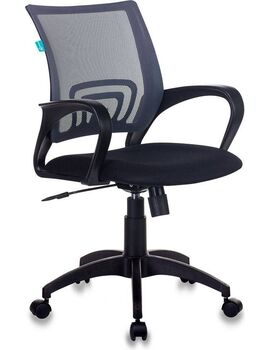 Купить Кресло офисное Бюрократ CH-695N серый, Цвет: серый/черный