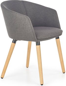 Купить Стул-кресло Halmar K266, Цвет: темно-серый