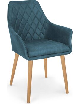 Купить Стул-кресло Halmar K287, Цвет: темно-синий