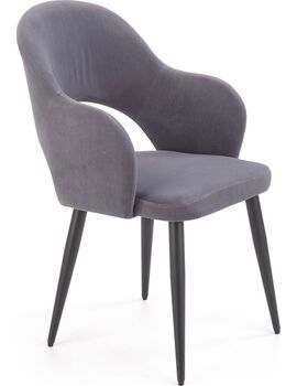 Купить Стул-кресло Halmar K364, Цвет: серый
