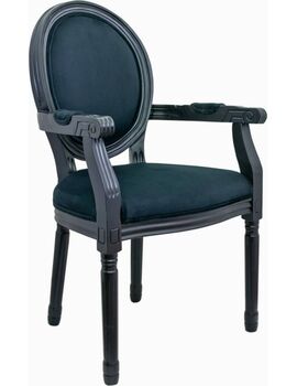 Купить Стул-кресло Volker arm black черный, Цвет: черный
