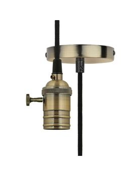 Купить Подвесной светильник Uniel DLC-V-S24K/E27 TS/1M/BL Bronze UL-00004500