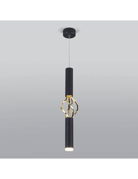Купить Подвесной светодиодный светильник Eurosvet Lance 50191/1 LED черный/золото