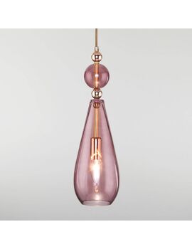 Купить Подвесной светильник Eurosvet Ilario 50202/1 пурпурный