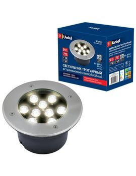 Купить Ландшафтный светодиодный светильник Uniel ULU-B12A-9W/2700K IP67 Grey UL-00006826
