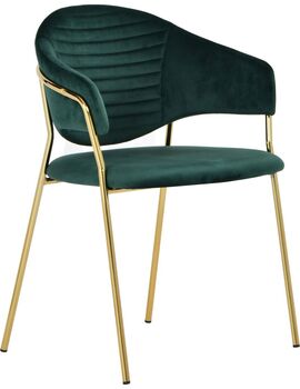 Купить Стул-кресло Avatar зеленый, золотой, Цвет: зеленый