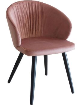Купить Стул-кресло Verona розовый, черный, Цвет: розовый