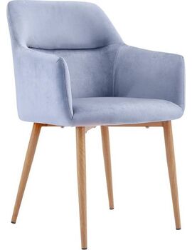Купить Стул-кресло Rome, Цвет: голубой