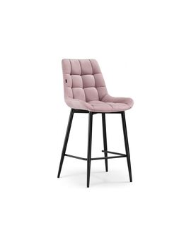 Купить Барный стул Алст розовый, черный, Цвет: розовый