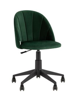 Купить Кресло компьютерное Логан велюр зелёный, Цвет: зеленый