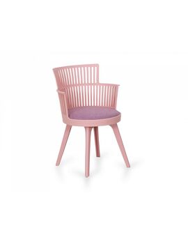 Купить Стул-кресло Tower розовый/цветной, Цвет: розовый