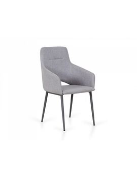 Купить Стул-кресло Renato серый/черный, Цвет: серый