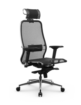 Купить Кресло офисное Samurai S-3.041 MPES черный, Цвет: черный