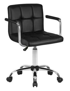 Купить Офисное кресло для персонала DOBRIN TERRY (чёрный) черный/хром