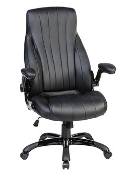 Купить Офисное кресло для руководителей DOBRIN WARREN (чёрный) черный/черный