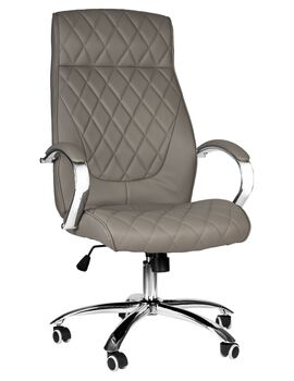 Купить Офисное кресло для руководителей DOBRIN BENJAMIN (серый) серый/хром