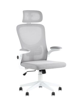 Купить Кресло офисное TopChairs Airone белый, Цвет: белый