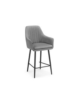 Купить Барный стул Райнер MR -11 / черный, Цвет: серый