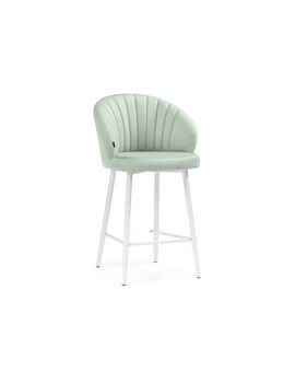 Купить Барный стул Барный стул Бэнбу velutto 14 / белый, Цвет: зеленый