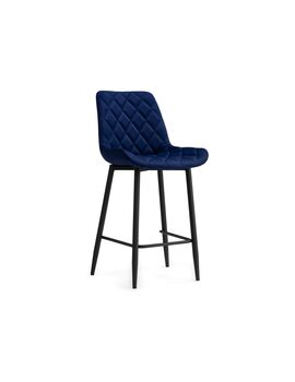 Купить Барный стул Баодин Б/К синий / черный, Цвет: синий