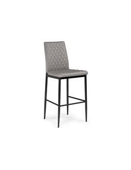 Купить Барный стул Teon gray / black, Цвет: серый
