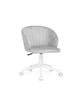Купить Компьютерное кресло Пард confetti silver серый / белый, Цвет: серый