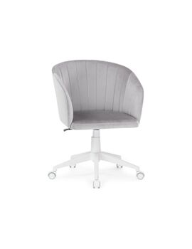 Купить Компьютерное кресло Тибо confetti silver серый / белый, Цвет: серый-1