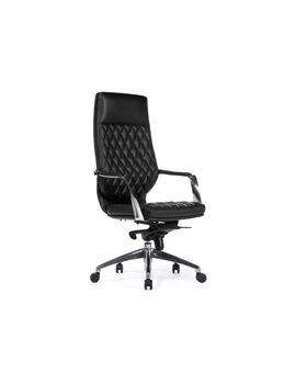 Купить Компьютерное кресло Isida black / satin chrome, Цвет: черный