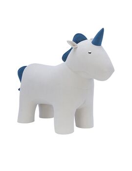 Купить Пуф Leset Unicorn синий, Цвет: синий