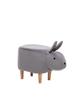 Купить Пуф Leset Rabbit COMBI серый, Цвет: серый