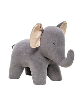 Купить Пуф Leset Elephant серый, Цвет: серый