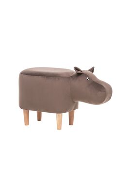 Купить Пуф Leset Hippo COMBI серый-1, Цвет: серый-1