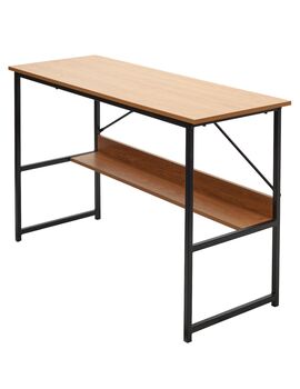 Купить Компьютерный стол LUCIA H475 Дуб натуральный / черный каркас, Варианты цвета: черный, Варианты размера: 