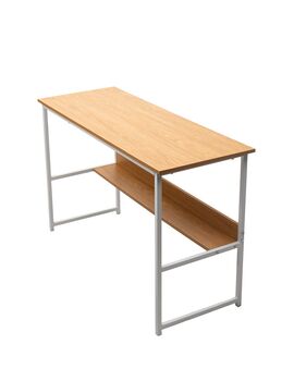 Купить Компьютерный стол LUCIA H475 Дуб натуральный / белый каркас, Варианты цвета: белый, Варианты размера: 