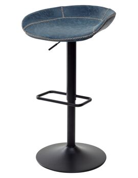 Купить Барный стул ACAPULCO Vintage Blue C-133 винтажный синий, Цвет: синий