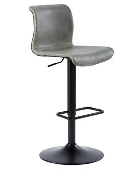 Купить Барный стул NEVADA Vintage Ash C-136 винтажный пепельный, Цвет: серый