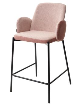 Купить Полубарный стул NYX VF109 розовый  VF110 брусничный, Цвет: розовый