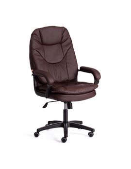 Купить Компьютерное кресло COMFORT LT (22) кож/зам, коричневый, 36-36 коричневый/черный, Цвет: матовый коричневый