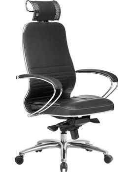 Купить Кресло офисное Samurai KL-2.04, Цвет: черный/хром