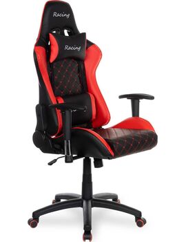 Купить Кресло игровое BX-3813 красный, черный, Цвет: красный/черный/черный