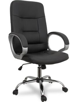 Купить Кресло компьютерное BX-3225-1, Цвет: черный/хром