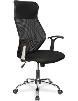 Купить Кресло компьютерное CLG-418 MXH, Цвет: черный/хром