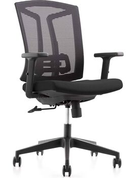 Купить Кресло компьютерное CLG-425 MBN-B черный, Цвет: черный/черный