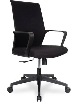 Купить Кресло компьютерное CLG-427 MBN-B черный, Цвет: черный/черный