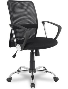 Купить Кресло компьютерное H-8078F-5, Цвет: черный/хром