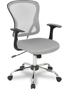 Купить Кресло компьютерное H-8369F, Цвет: серый/хром