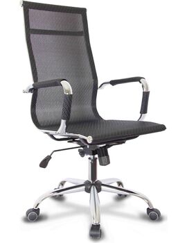 Купить Кресло руководителя CLG-619 MXH-A, Цвет: черный/хром