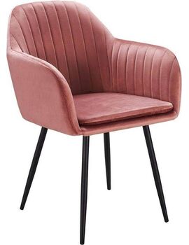 Купить Стул-кресло DC8174, Цвет: пепельно-розовый