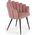 Стул-кресло Halmar K410 розовый, черный