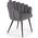Стул-кресло Halmar K410 серый, черный